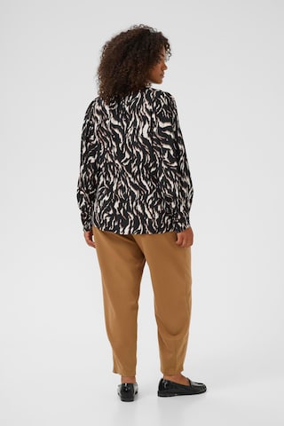 KAFFE CURVE Blouse 'KCMilina' in Black
