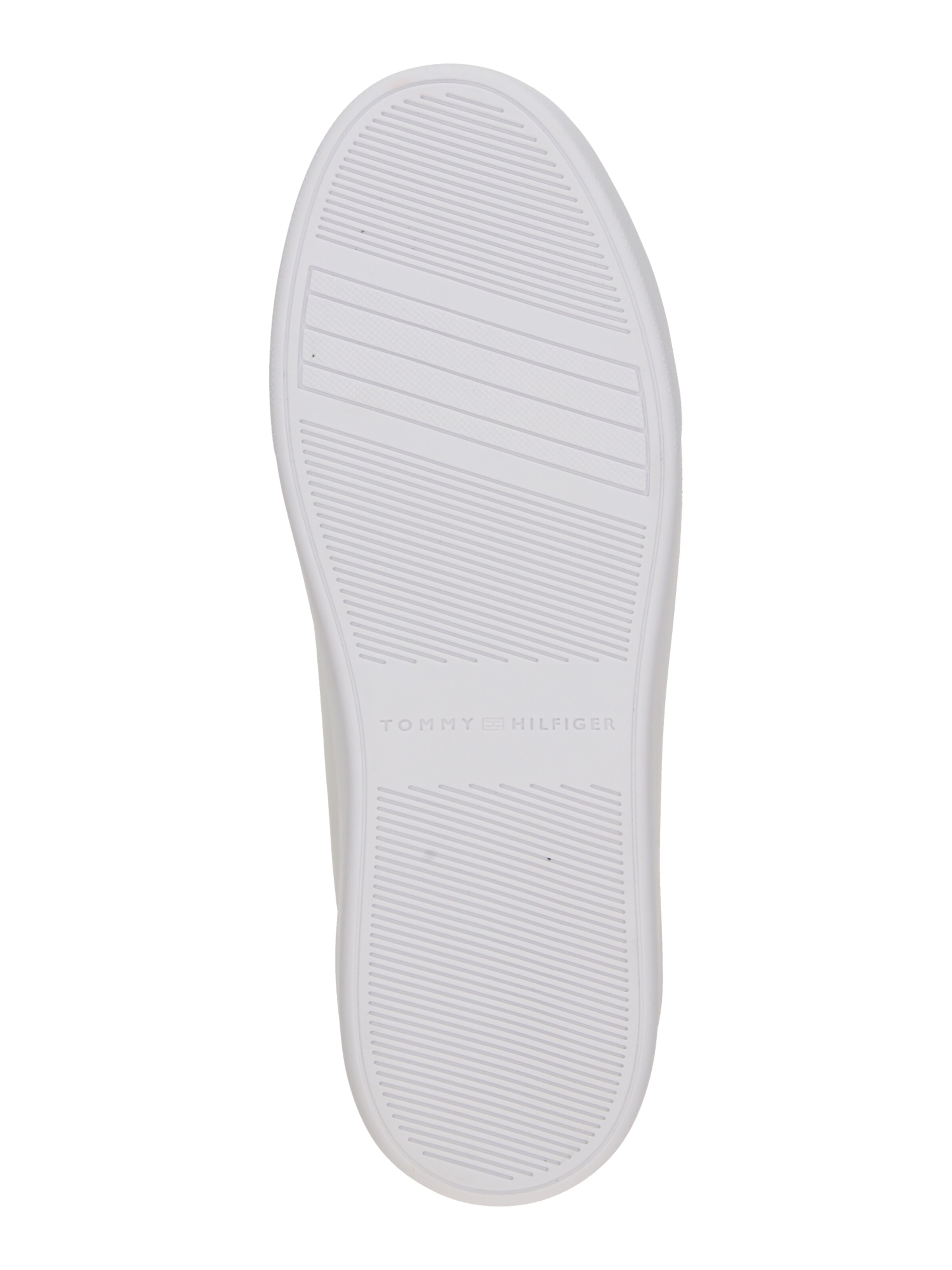 TOMMY HILFIGER Rövid szárú sportcipők 'Court' - fehér