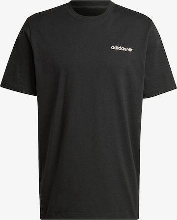 T-Shirt ADIDAS ORIGINALS en noir : devant