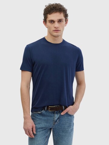 Ramsey Shirt in Blauw: voorkant