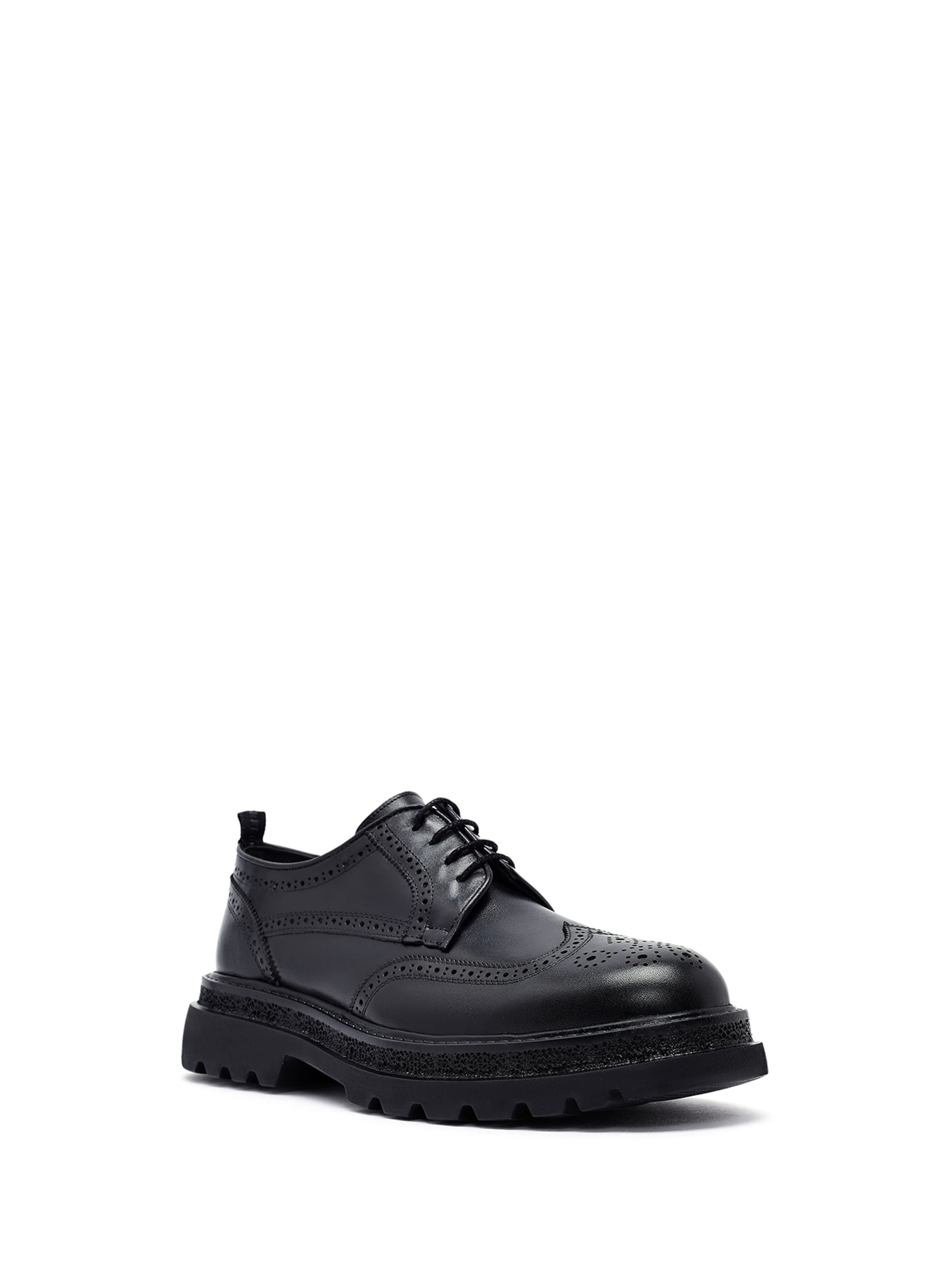 Scarpa stringata di Derimod in nero