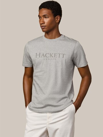Hackett London Shirt in Grijs: voorkant