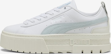 PUMA Sneakers laag 'Mayze Lux' in Wit: voorkant