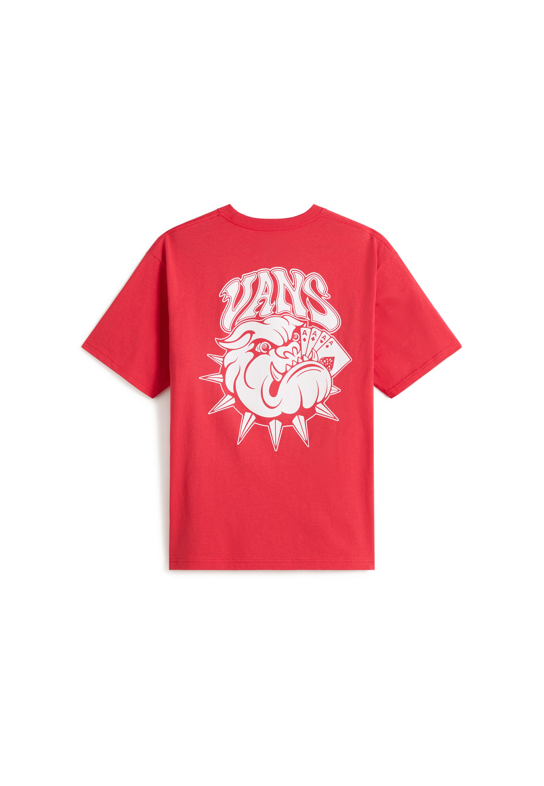 VANS Shirt 'Bully Tee' in Rood: voorkant