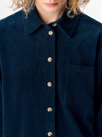 Camicia da donna 'OBJGala' di OBJECT in blu