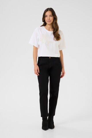 Cream Regular Jeans 'Raja' in Black