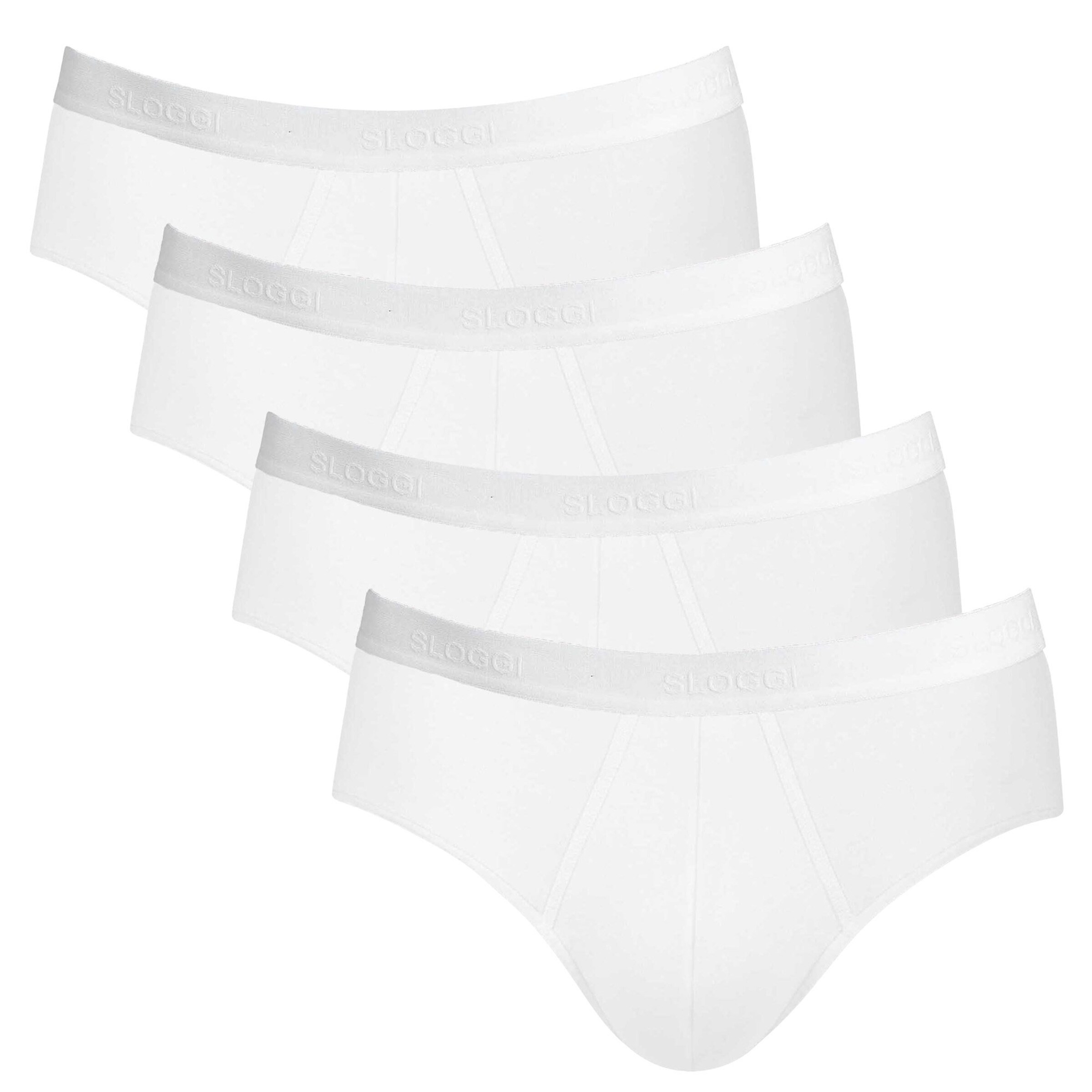 SLOGGI Slipy – bílá: přední strana