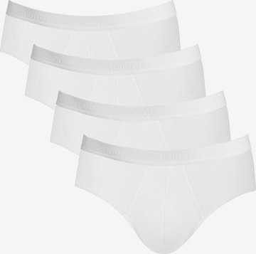 Slip SLOGGI en blanc : devant