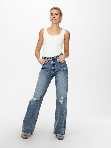 ONLY Flared Jeans 'Camille' in Blauw
