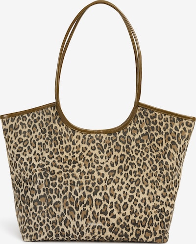 Nat&Nin Shopper torba 'Milan' u bež / smeđa / crna, Pregled proizvoda
