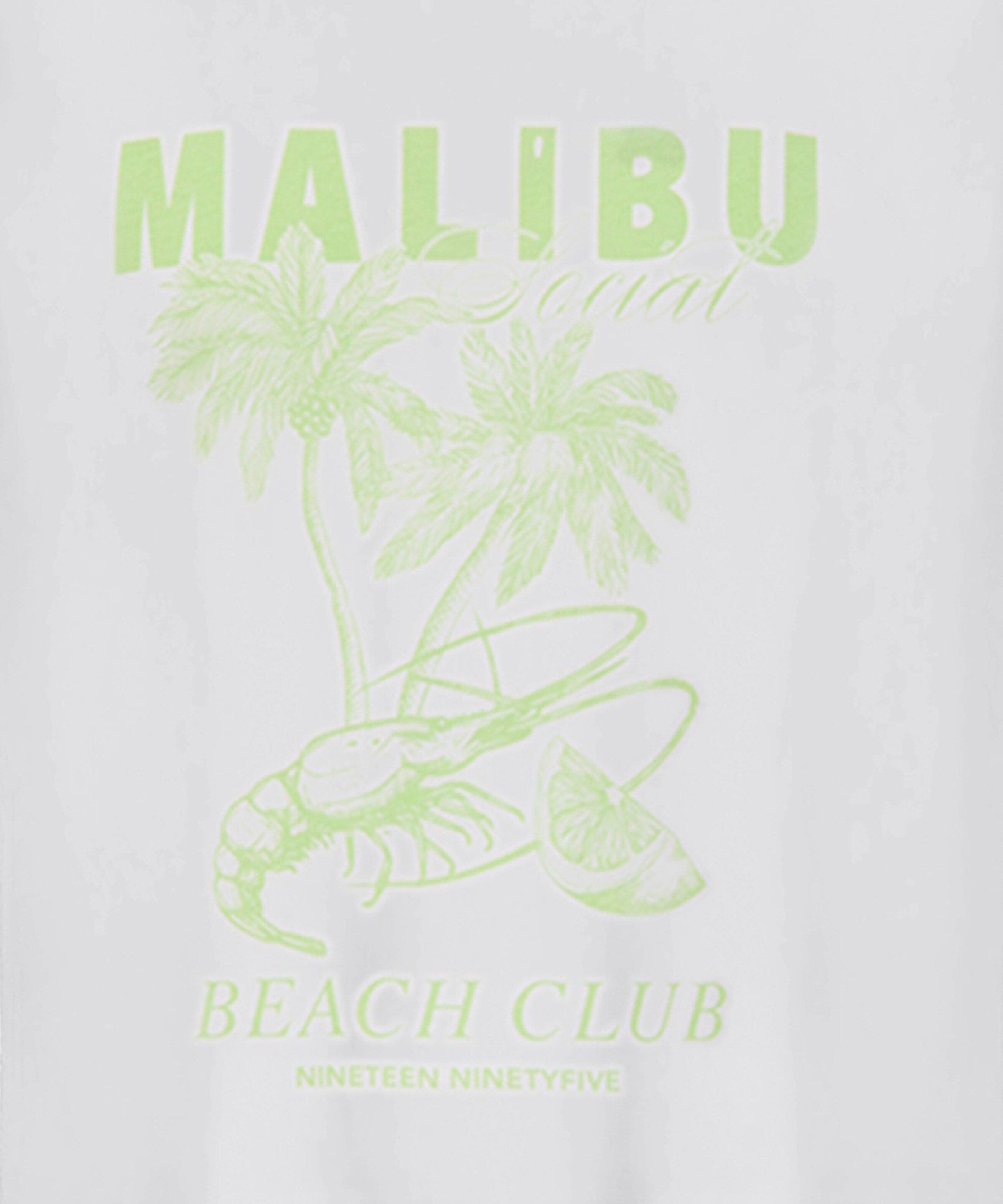 Maglietta 'Dina Life' di ONLY GIRLS in bianco