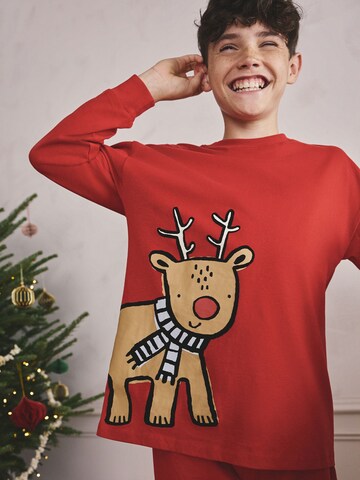 Pyjama 'Single Xmas' Next en rouge