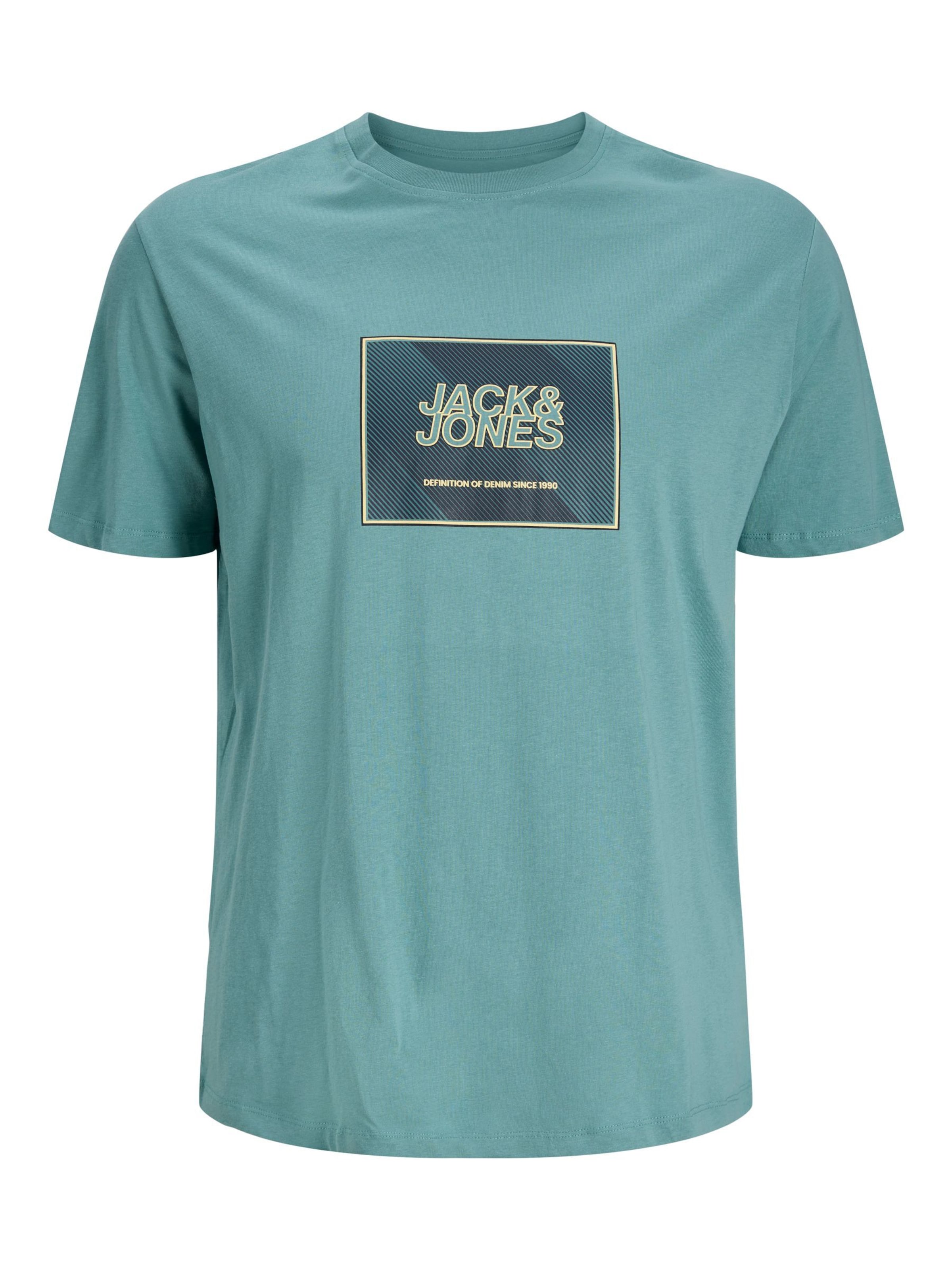 Jack & Jones PlusMajica 'JJRain' - plava boja