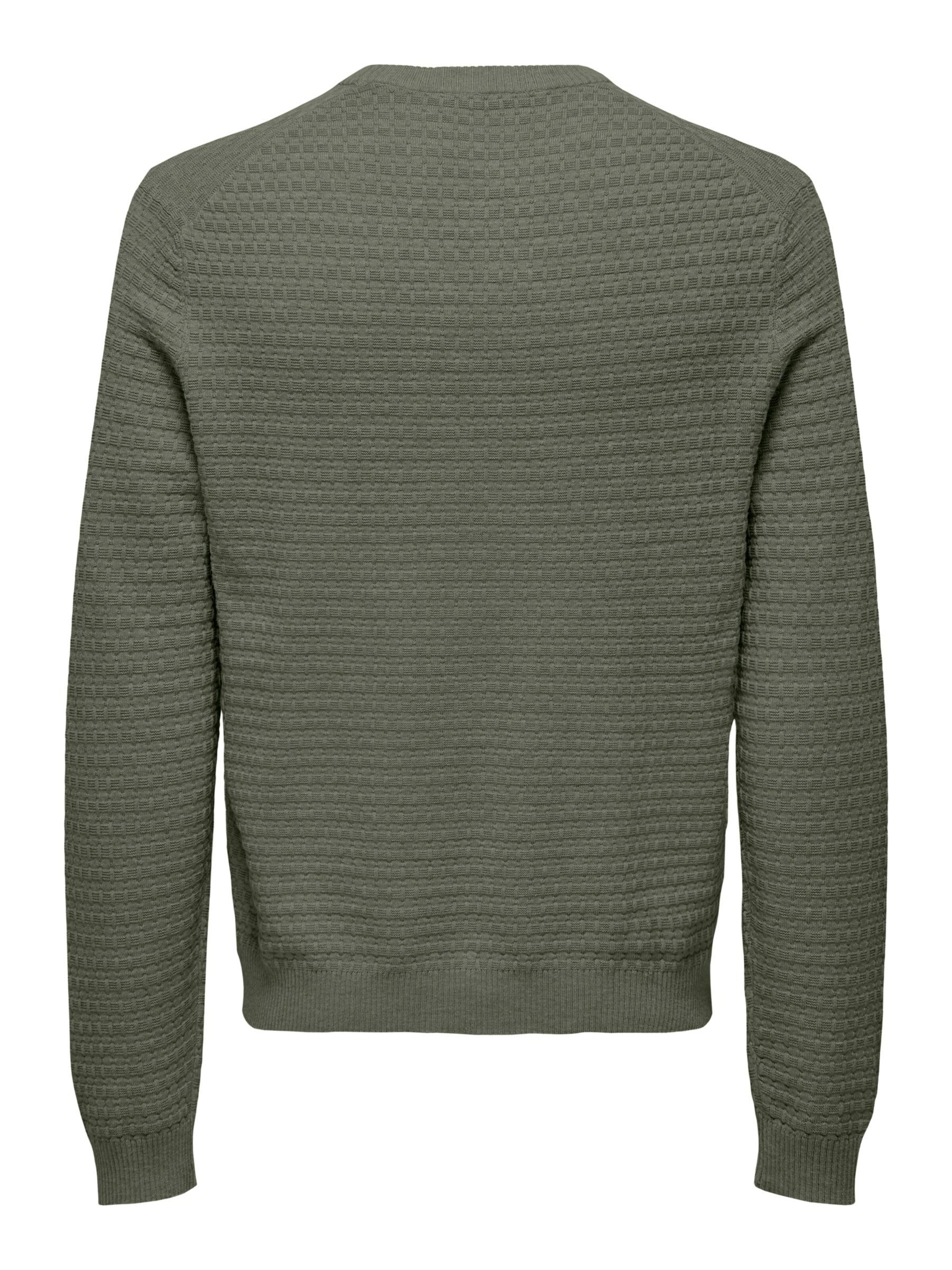 Pullover 'ONSLoui' di Only & Sons in verde
