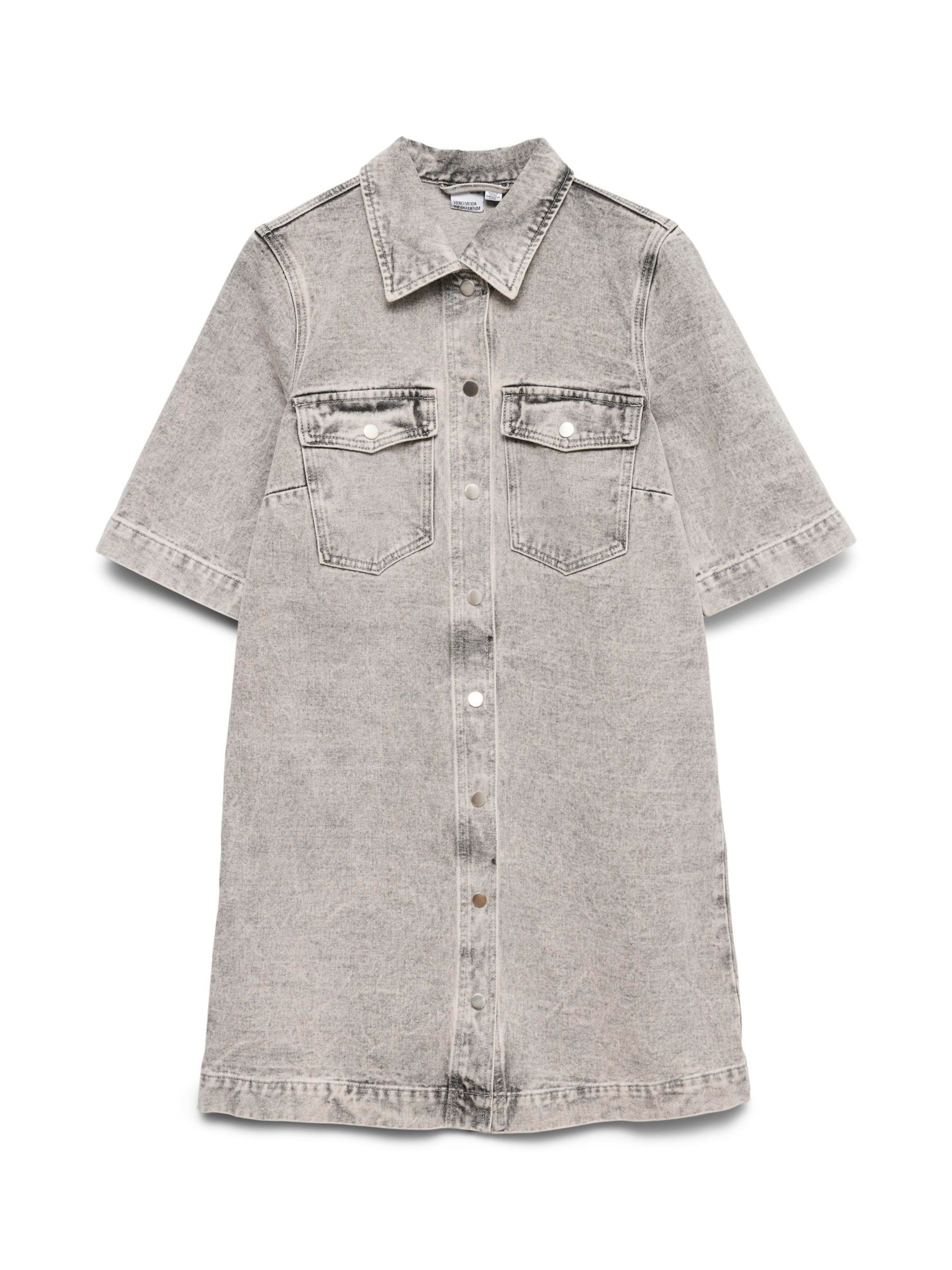 VERO MODAKošulja haljina - siva boja: prednji dio