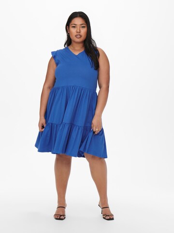 ONLY Carmakoma Dress 'April' in Blue