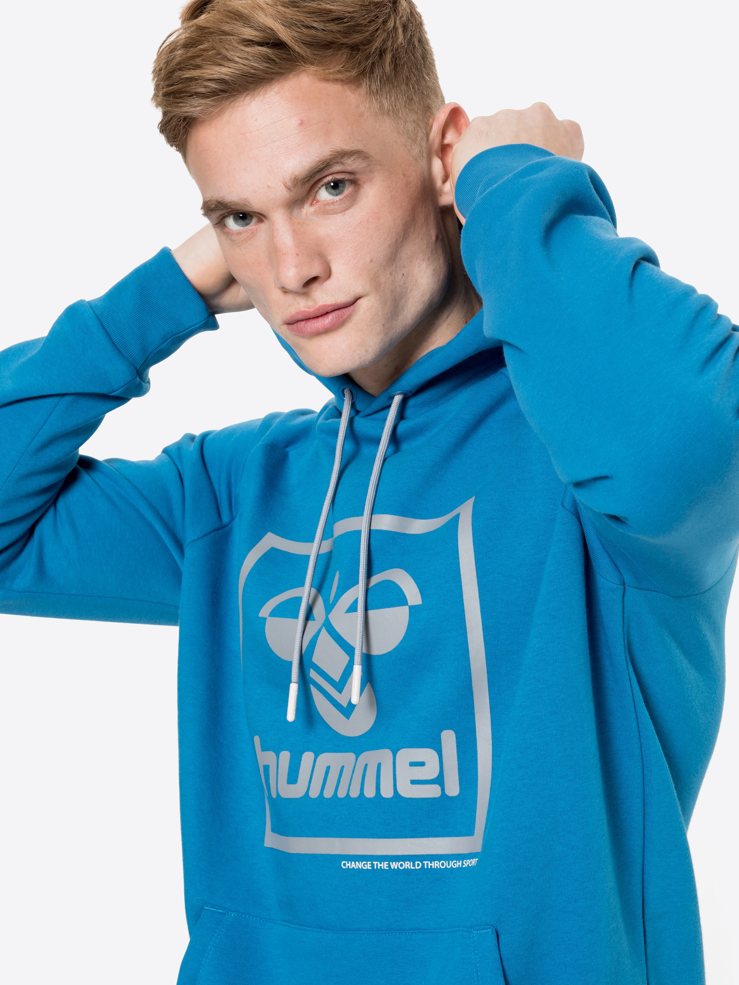 Vêtements Sweat-shirt Hummel en Bleu 