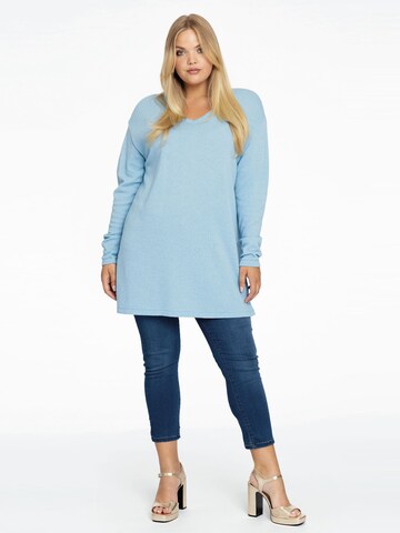 YOEK Trui in Blauw