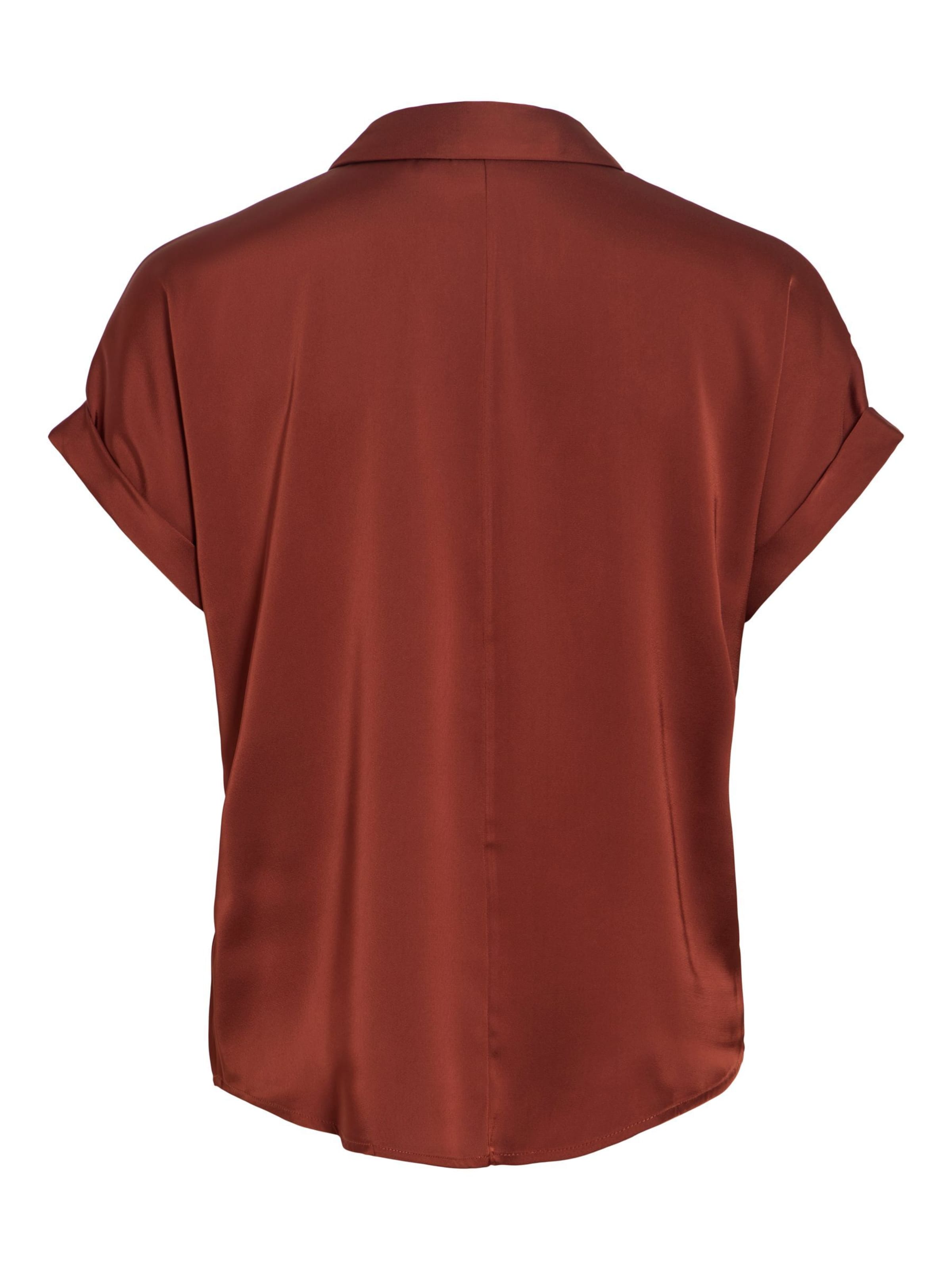 Chemisier 'VIEnna Ravenna' VILA en rouge