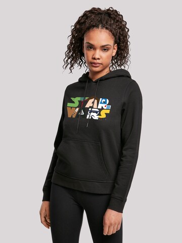 Sweat-shirt 'Star Wars Character' F4NT4STIC en noir : devant