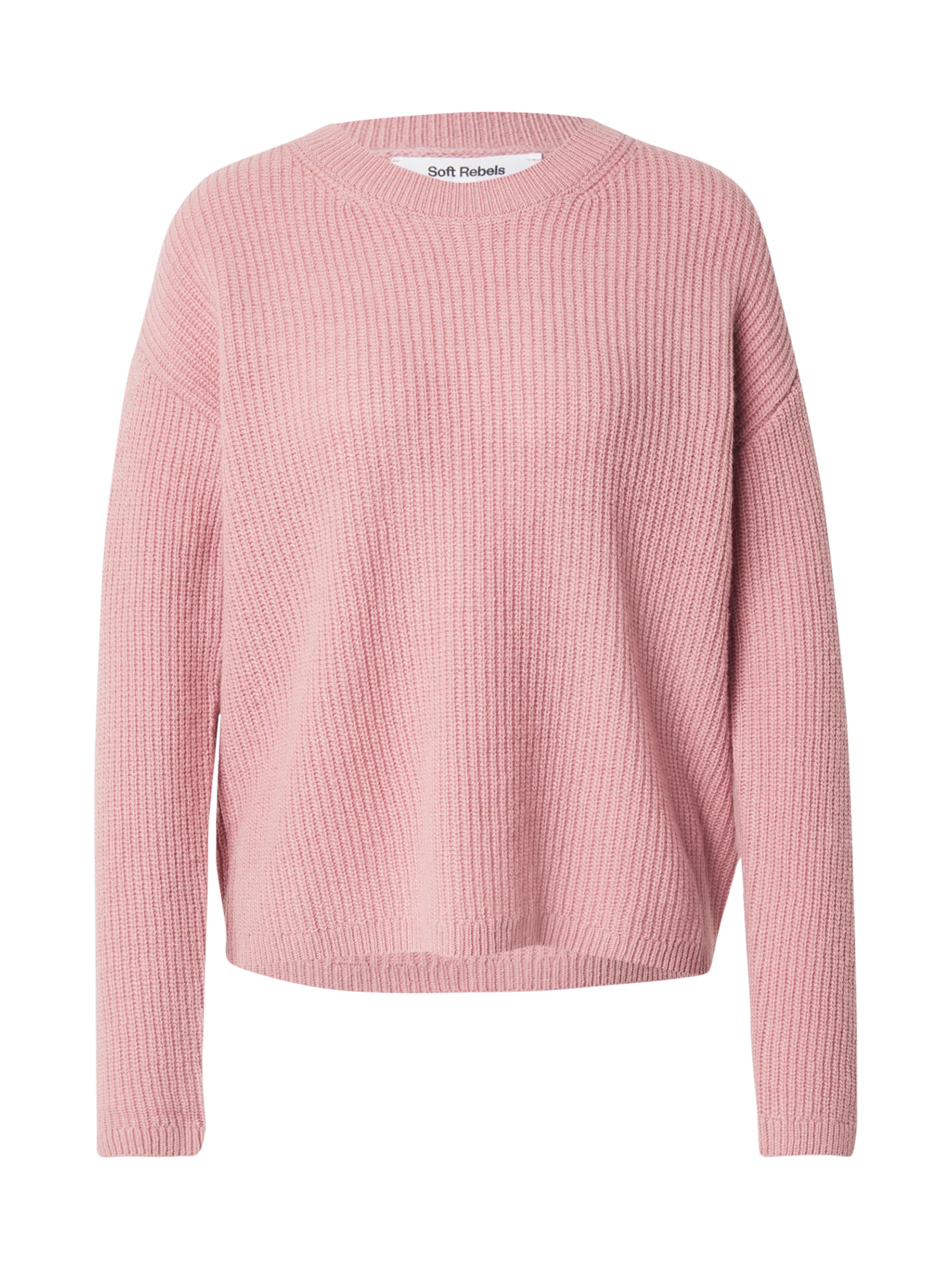 Pull-over Soft Rebels en rose : devant