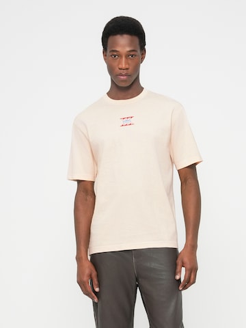 Samsøe Samsøe Μπλουζάκι 'Sagergei' σε μπεζ