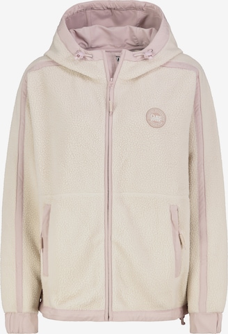 Sublevel Fleece jas in Beige: voorkant