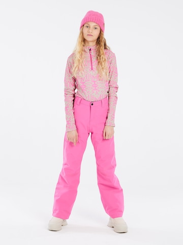 PROTEST Regular Sporthose 'PRTSTERIO JR' in Pink: Vorderseite