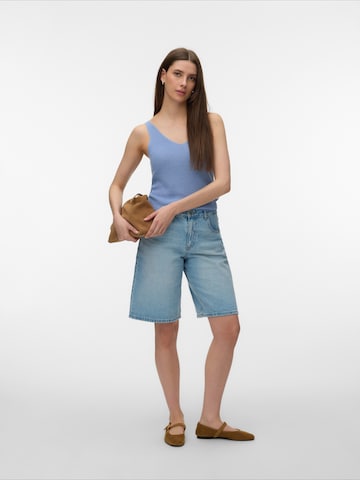 VERO MODA Stricktop 'VMNEW LEX' in Blau