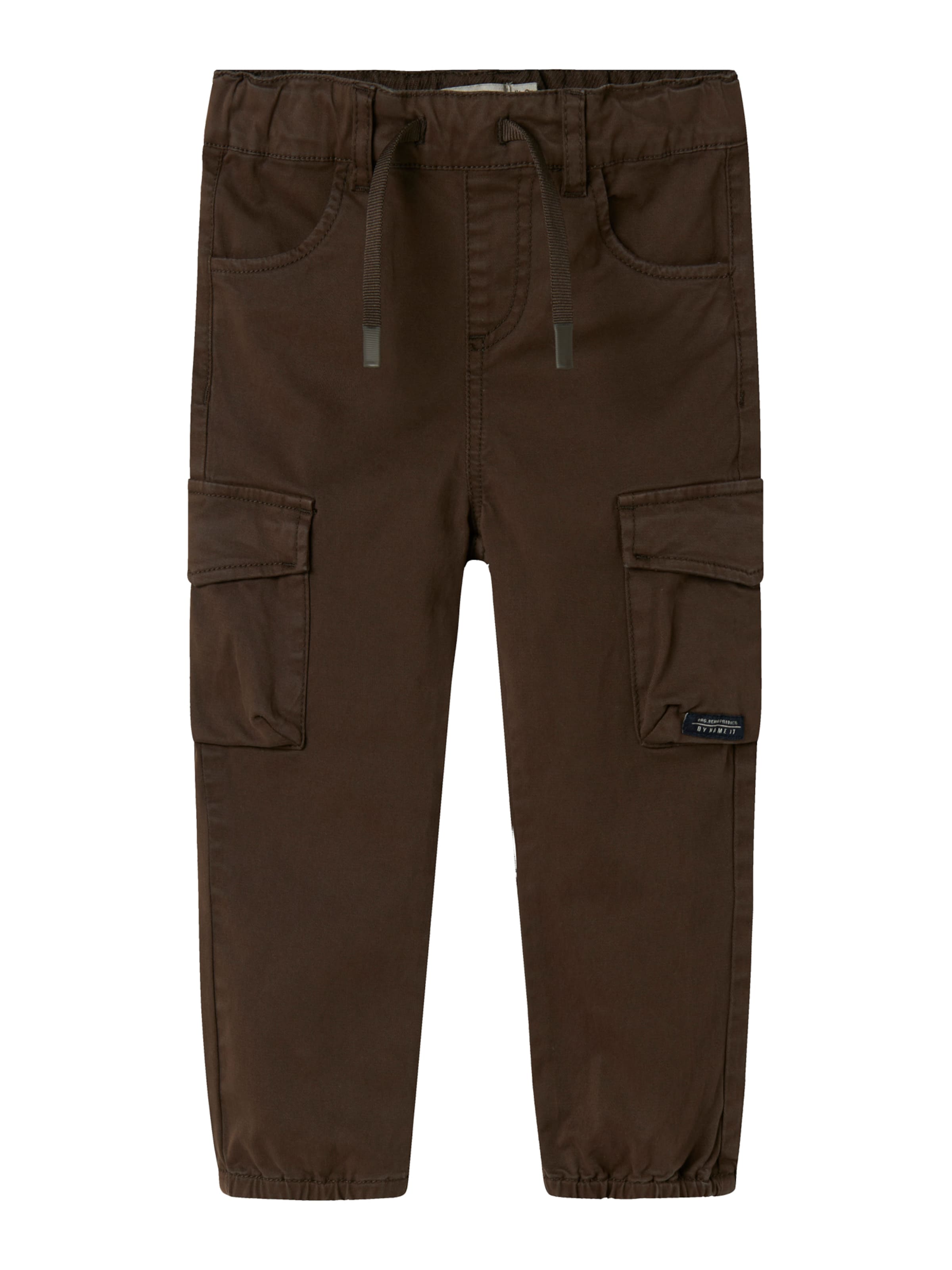 NAME IT Дънки Tapered Leg Панталон 'NMMBen' в кафяво: отпред