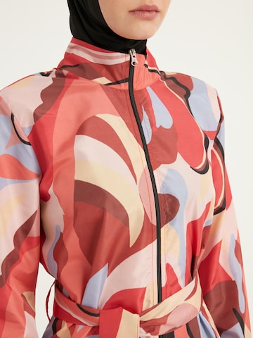 Riva Mera by Marina High neck Baddräkt i röd