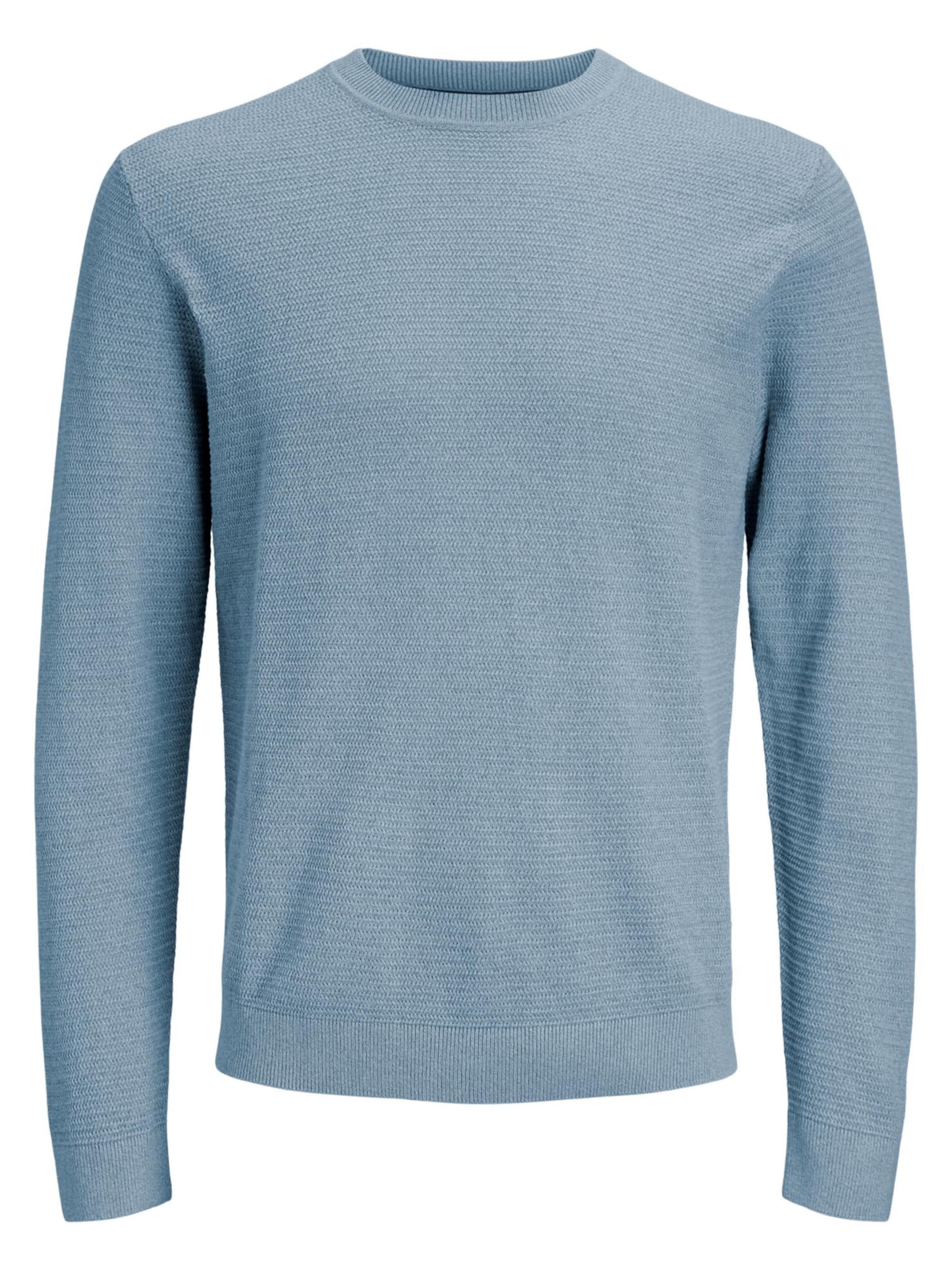 JACK & JONES Pullover 'Bluriley'‌‌‌‌‌‌‌‌ in Blau: Vorderseite