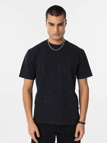 Cortera T-shirt i svart: framsida