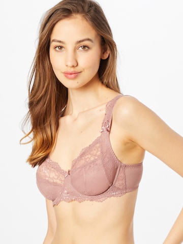 LingaDore T-shirt Bra in Purple: front