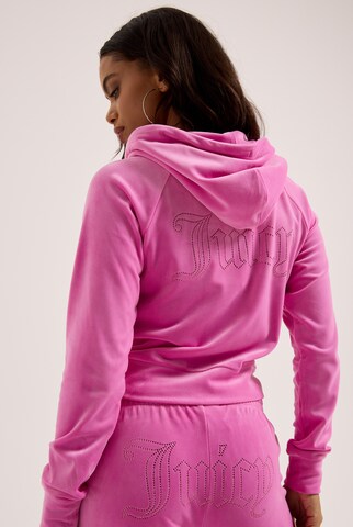 Juicy Couture Tall Кофта на молнии 'MADISON' в Ярко-розовый