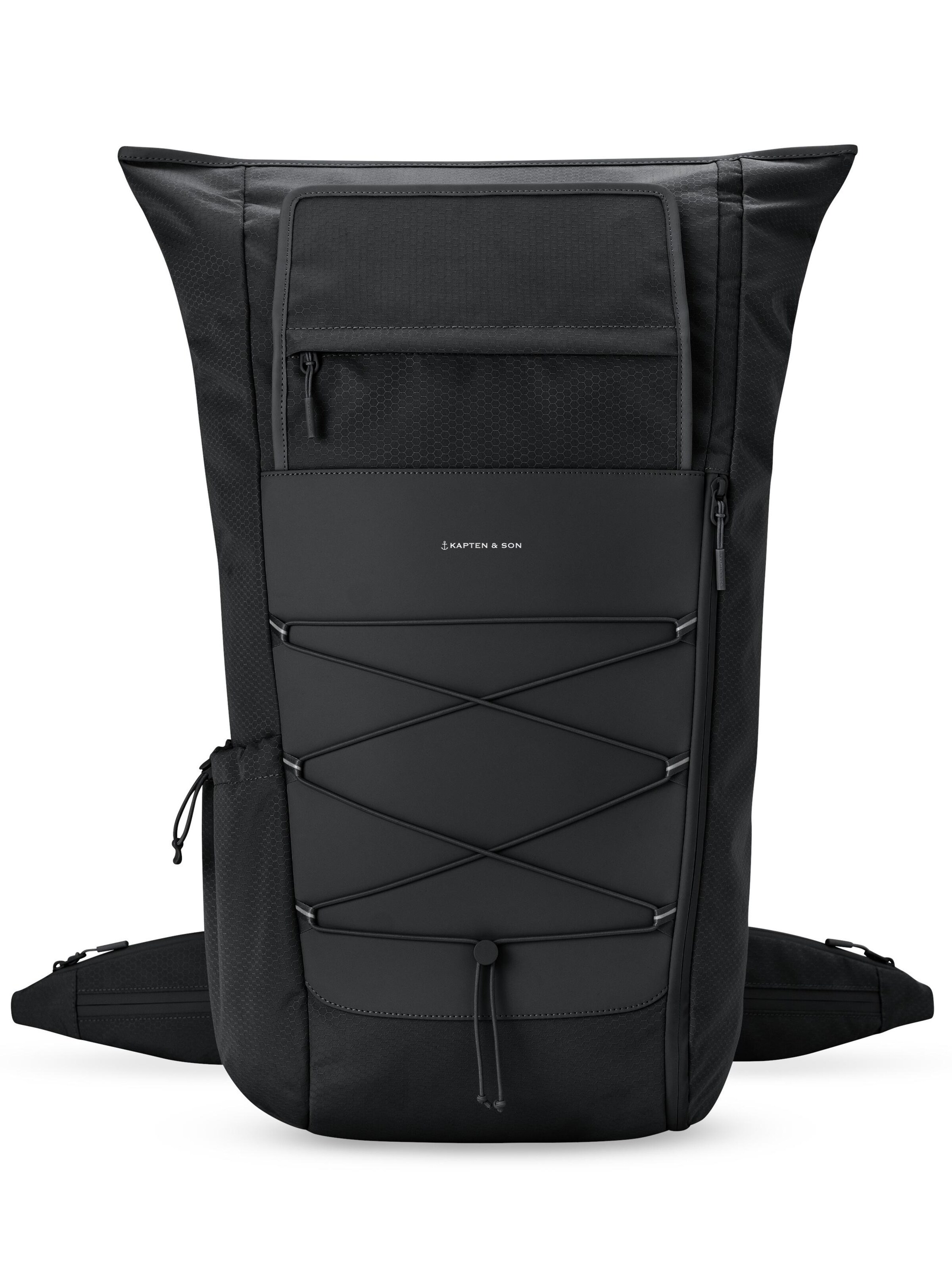 Kapten & Son Backpack 'Banff' in Black