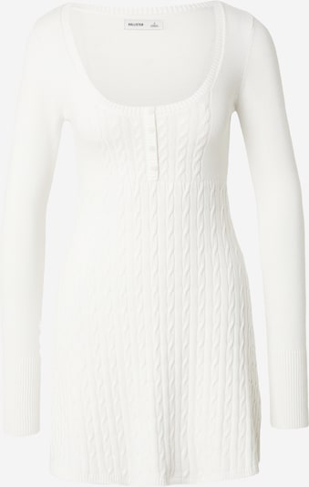 HOLLISTER Neulemekko värissä valkoinen, Tuotenäkymä