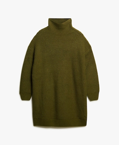 Superdry Knitted dress in Khaki, Item view