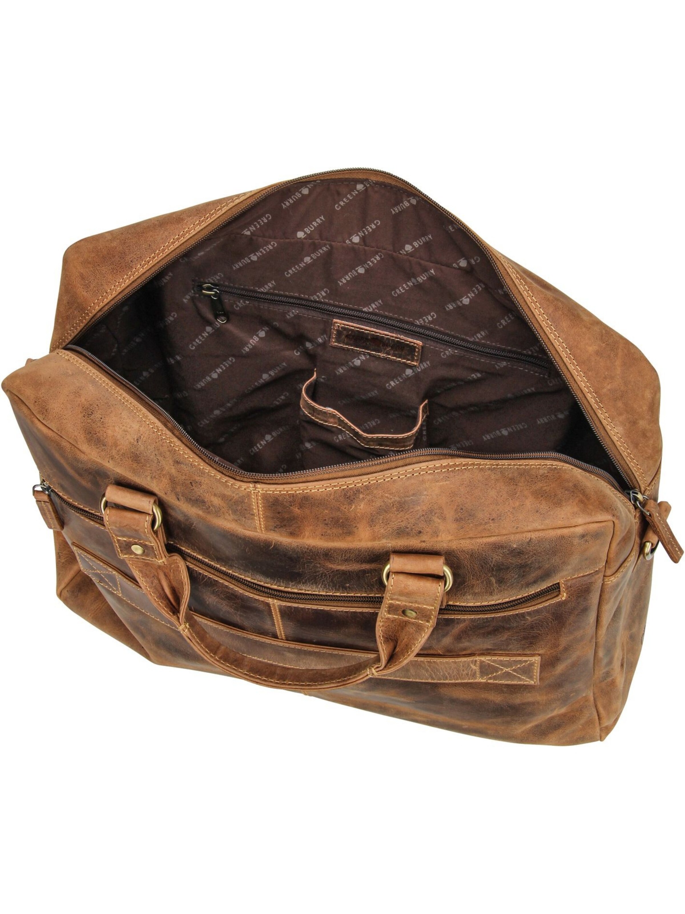 Borsa portadocumenti 'Vintage 1539' di GREENBURRY in marrone