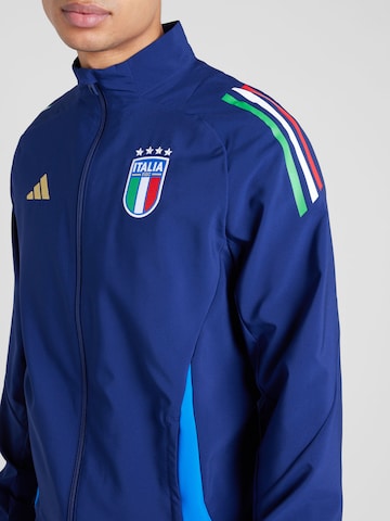 ADIDAS PERFORMANCE Αθλητικό μπουφάν 'Italy Tiro 24' σε μπλε