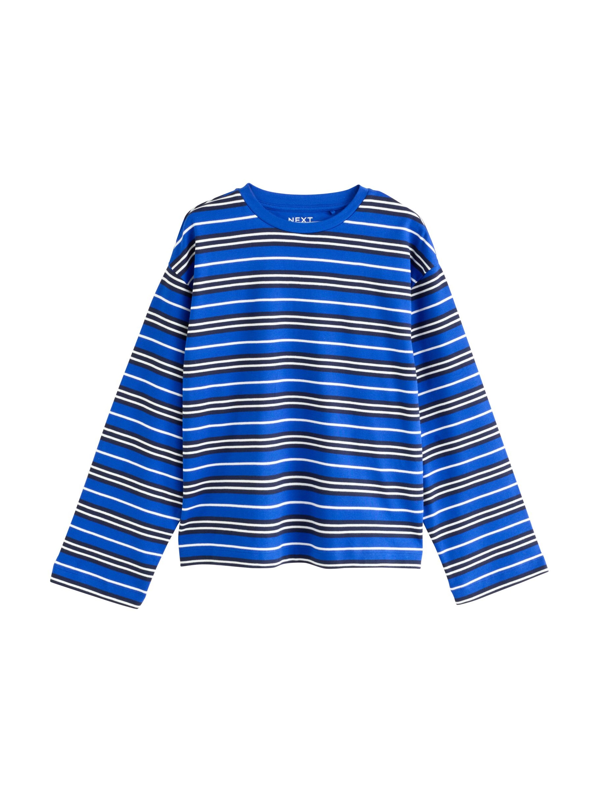 Tricou de la Next pe albastru: față