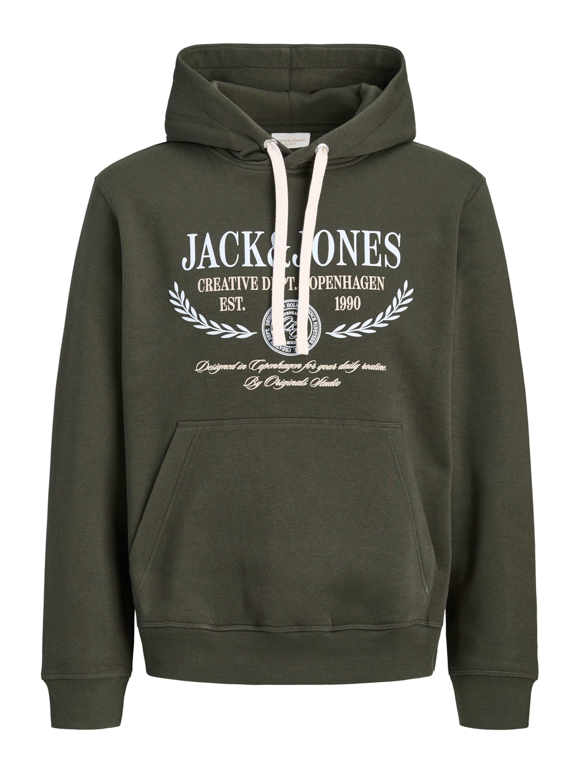 JACK & JONES - Sudadera 'JORFREDERIKSBERG' en verde: frente