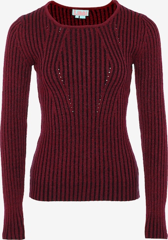 Libbi Sweater in Red: front