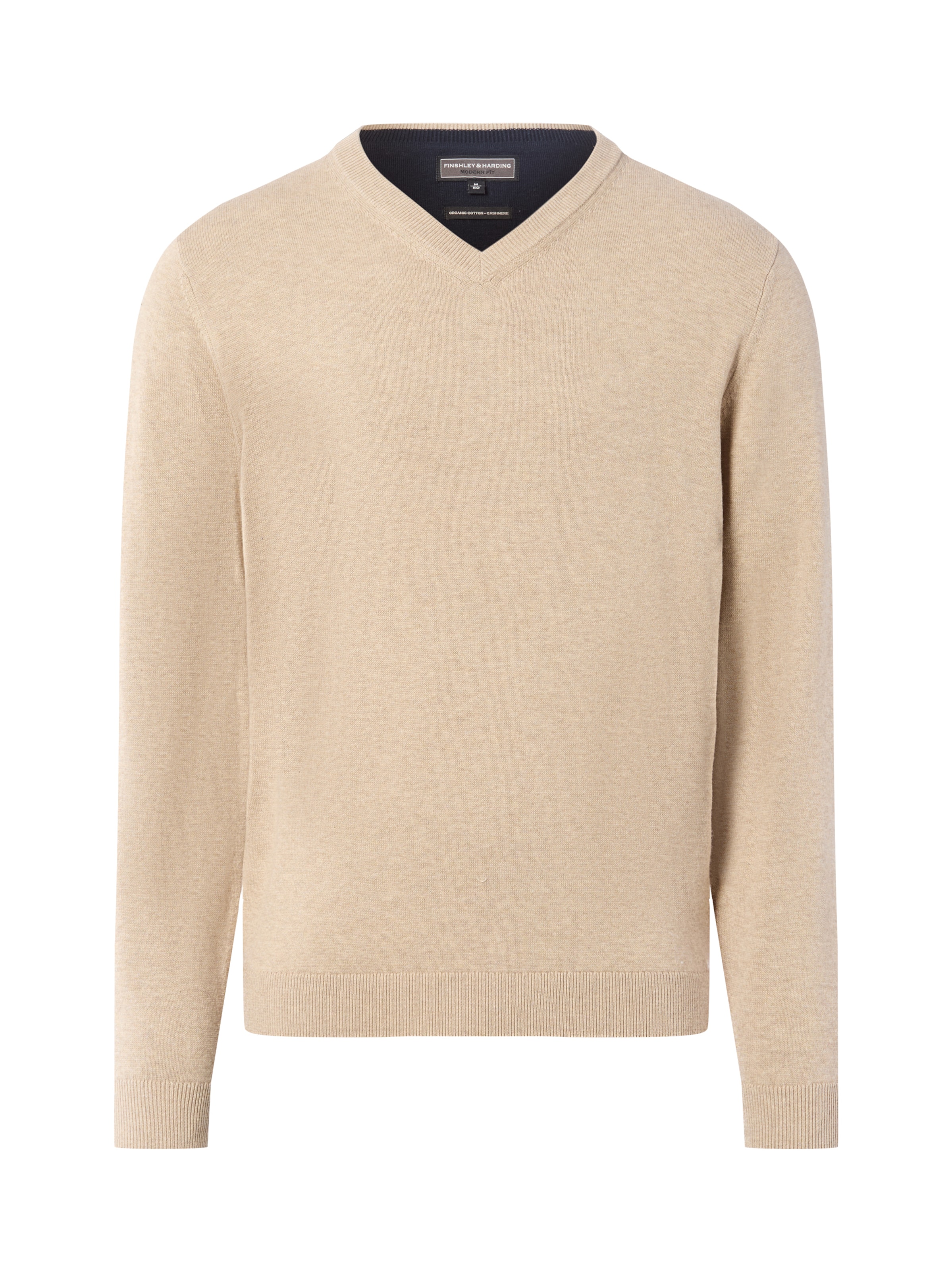 Finshley & Harding Pullover in Beige: Vorderseite