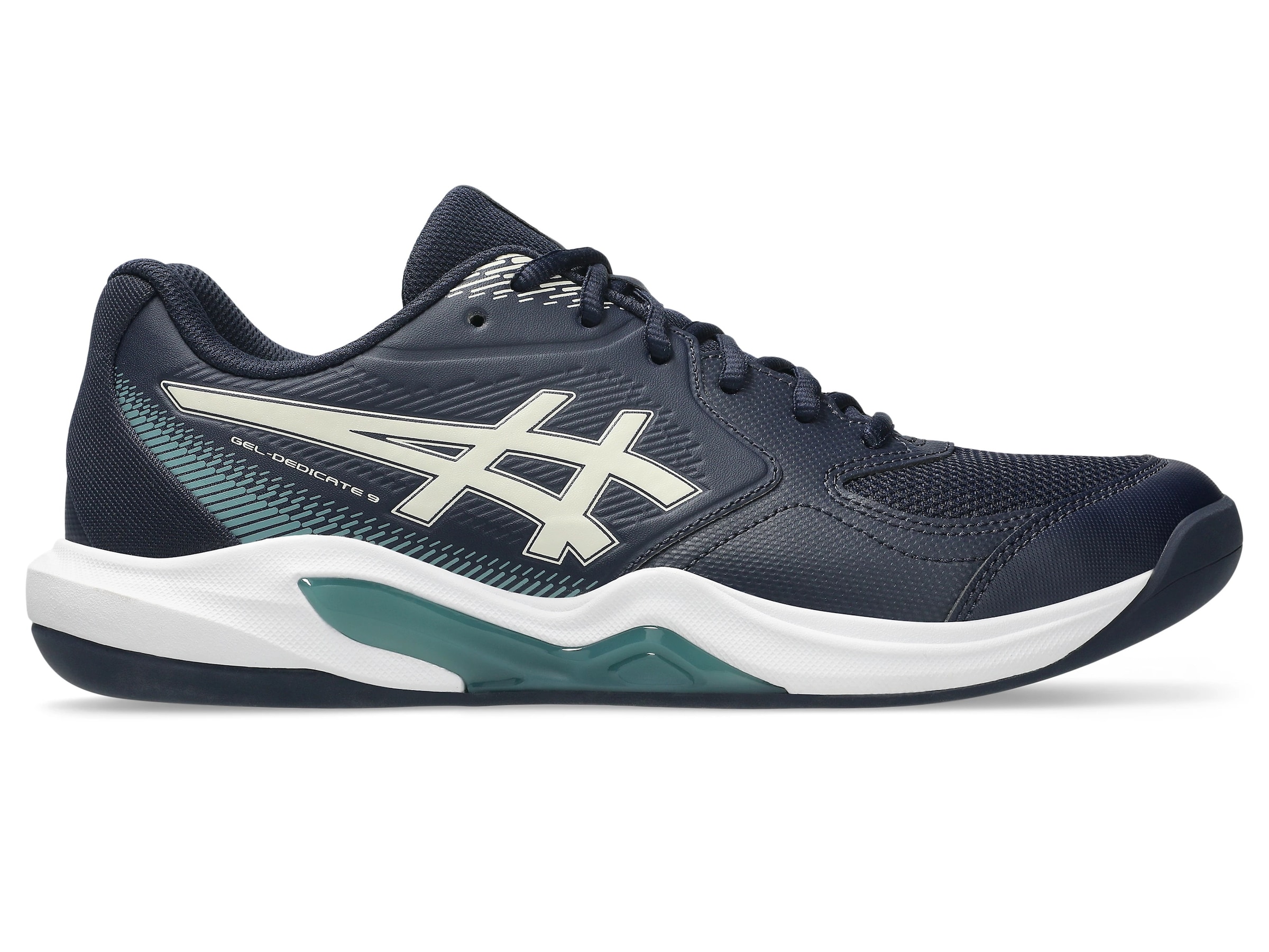 ASICS Αθλητικό παπούτσι 'Gel-Dedicate 9' σε μπλε: μπροστά