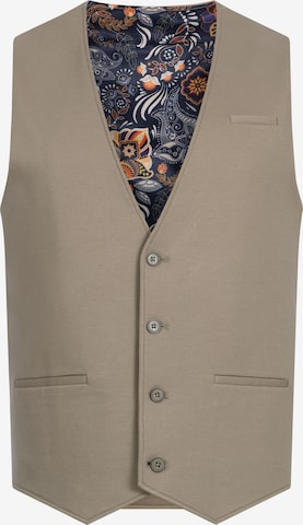 Gilet de costume 'Ezra' JEFF en beige : devant