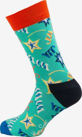 Regular Chaussettes 'Birthday Cake' Happy Socks en bleu