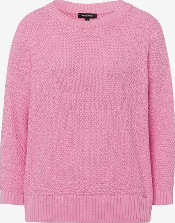 Pullover di MORE & MORE in rosa: frontale