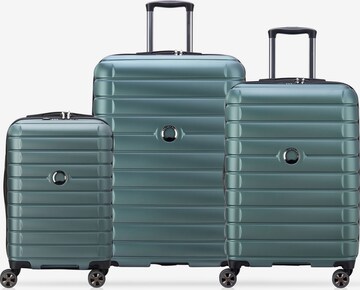 Delsey Paris Suitcase Set 'Shadow 5.0' in Blue: front