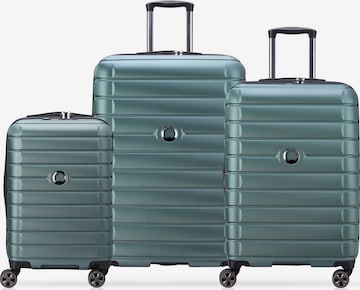 Ensemble de bagages 'Shadow 5.0' Delsey Paris en bleu : devant